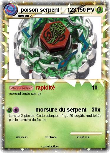 Pokemon poison serpent     123