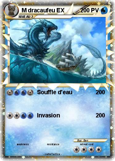 Pokemon M dracaufeu EX