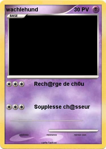 Pokemon wachlehund