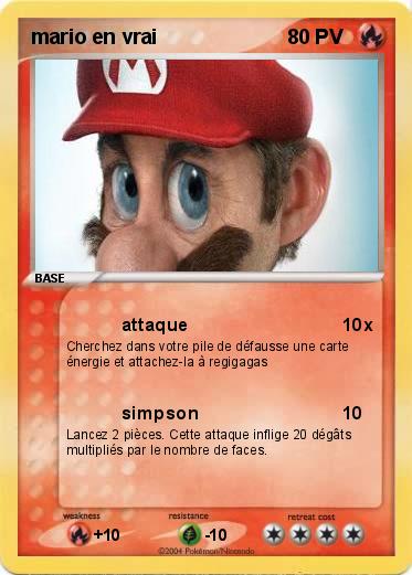 Pokemon mario en vrai