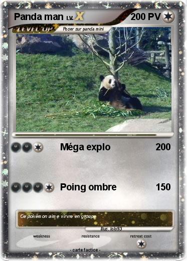 Pokemon Panda man