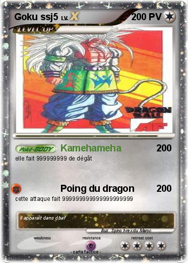 Pokemon Goku ssj5