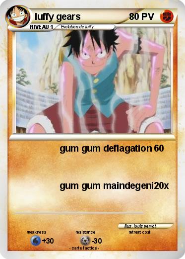 Pokemon luffy gears