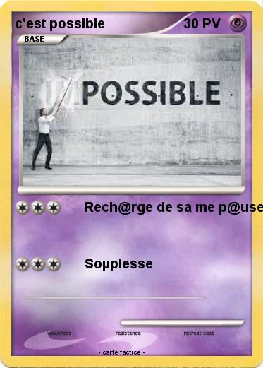 Pokemon c'est possible