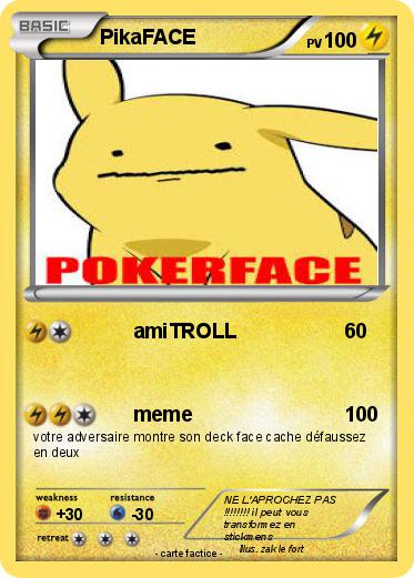 Pokemon PikaFACE