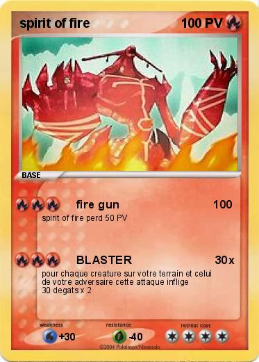Pokemon spirit of fire