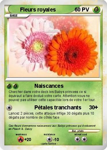 Pokemon Fleurs royales