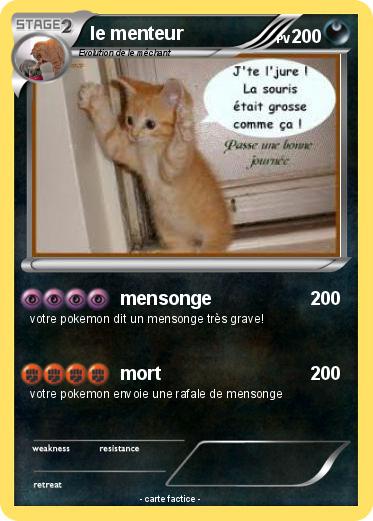 Pokemon le menteur