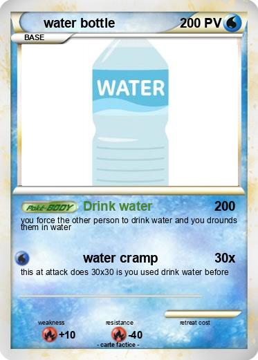 Pokemon water bottle