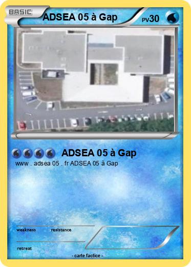 Pokemon ADSEA 05 à Gap