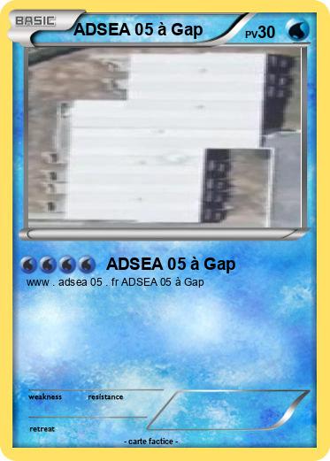 Pokemon ADSEA 05 à Gap