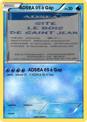 Pokemon ADSEA 05 à Gap