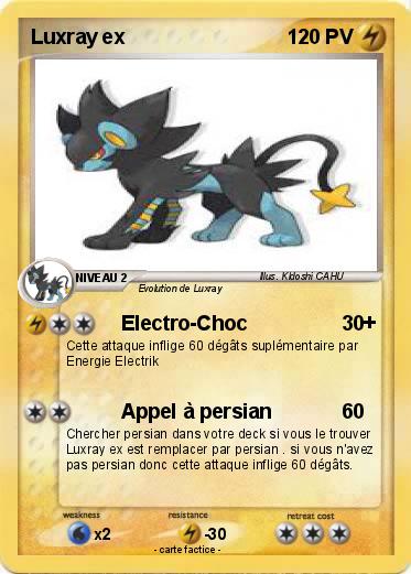 Pokemon Luxray ex