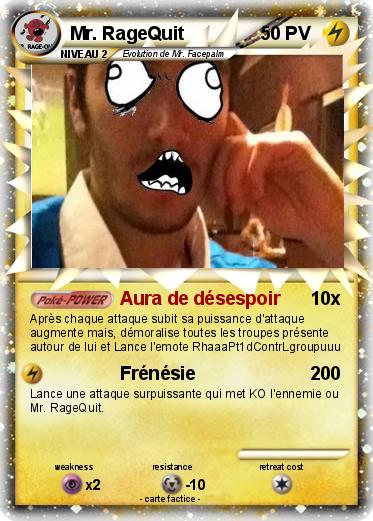 Pokemon Mr. RageQuit