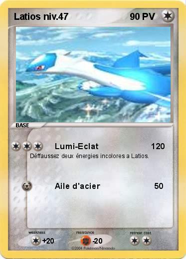 Pokemon Latios niv.47