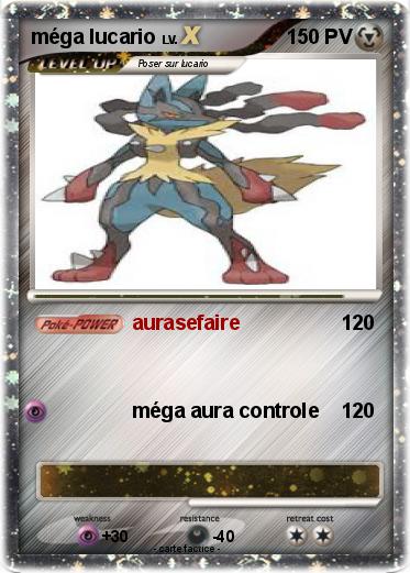 Pokemon méga lucario