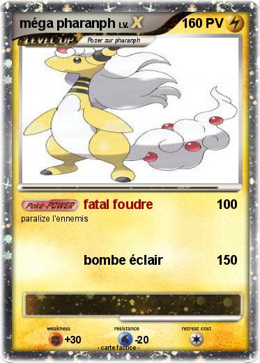 Pokemon méga pharanph