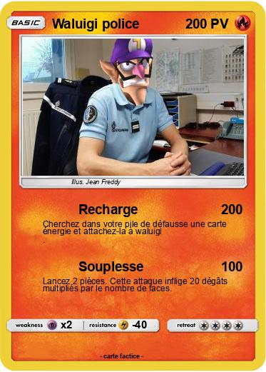 Pokemon Waluigi police