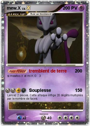 Pokemon mew.X