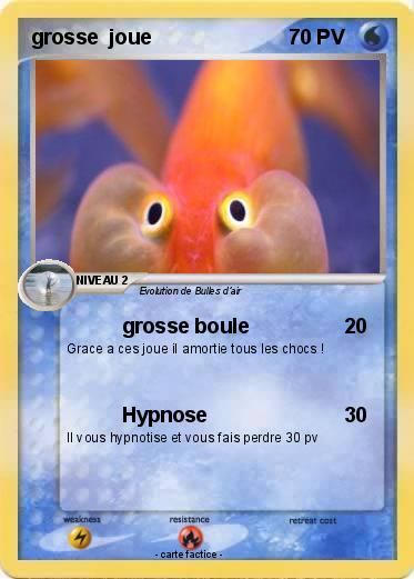 Pokemon grosse  joue