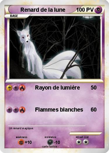Pokemon Renard de la lune