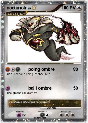 Pokemon noctunoir
