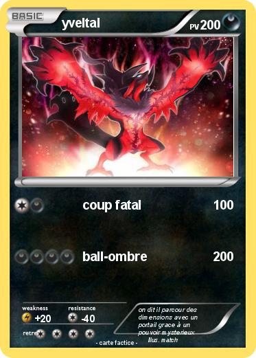 Pokemon yveltal