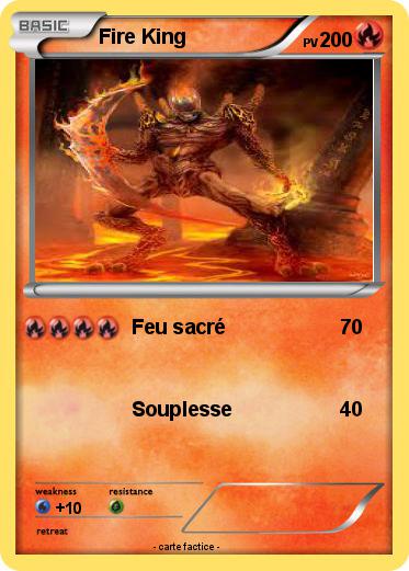 Pokemon Fire King