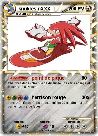 Pokemon knukles nXXX