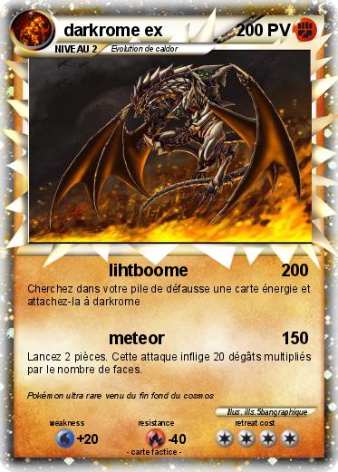 Pokemon darkrome ex