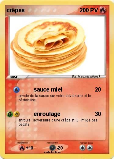 Pokemon crêpes