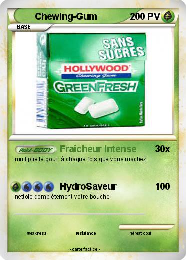 Pokemon Chewing-Gum
