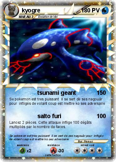 Pokemon kyogre