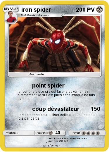 Pokemon iron spider