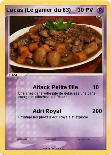 Pokemon Lucas (Le gamer du 63)