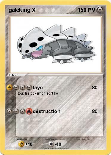 Pokemon galeking X