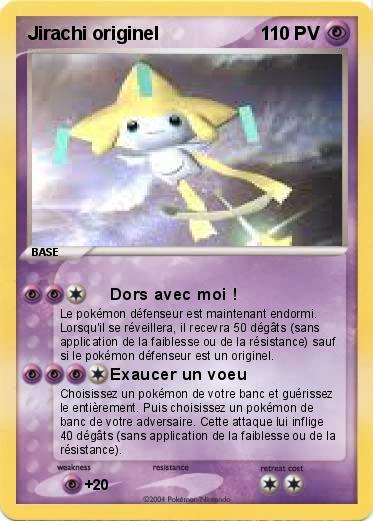 Pokemon Jirachi originel