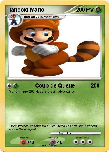 Pokemon Tanooki Mario