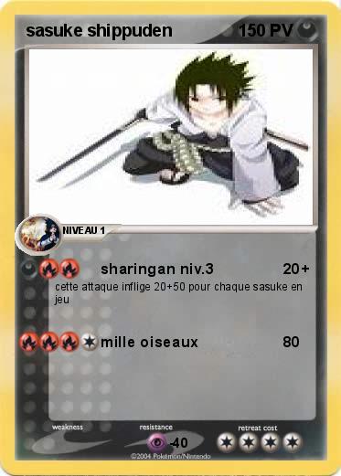 Pokemon sasuke shippuden