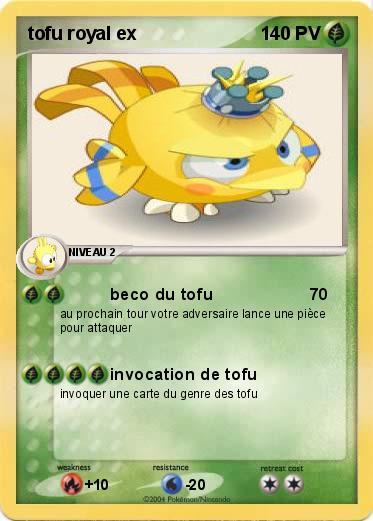Pokemon tofu royal ex