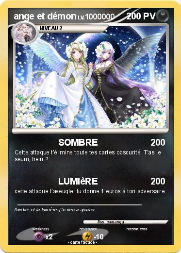 Pokemon ange et démon