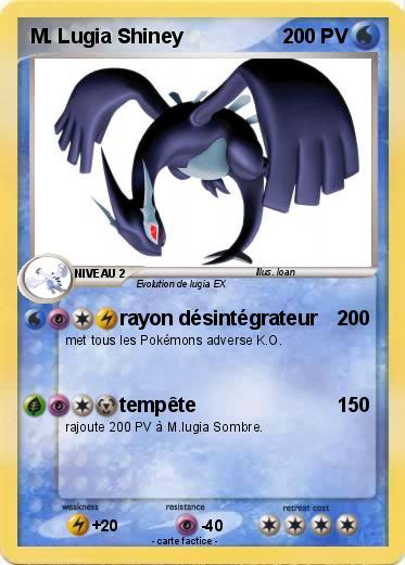 Pokemon M. Lugia Shiney