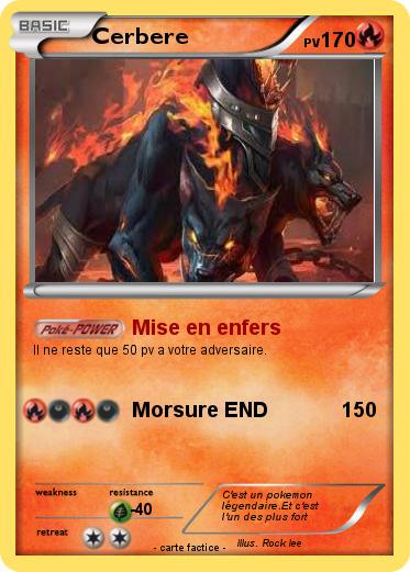 Pokemon Cerbere
