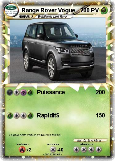 Pokemon Range Rover Vogue