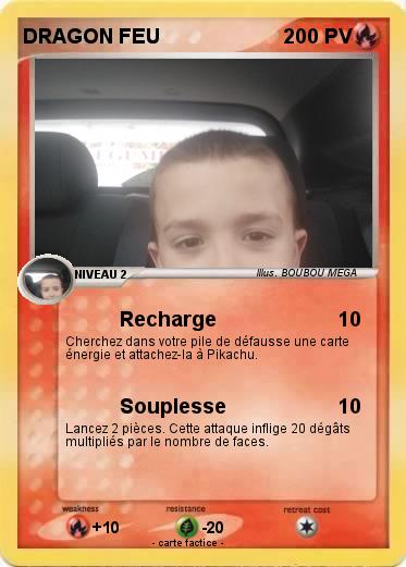 Pokemon DRAGON FEU