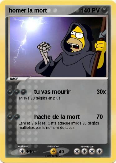 Pokemon homer la mort