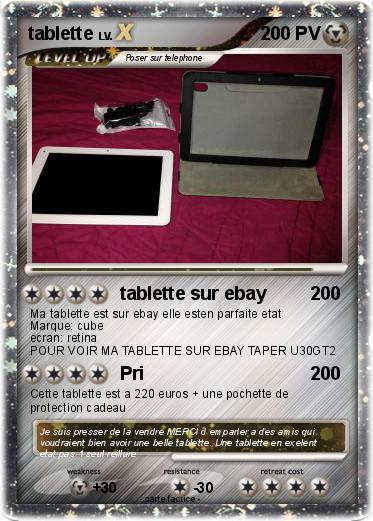 Pokemon tablette