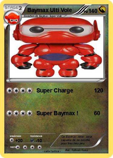 Pokemon Baymax Ulti Vole