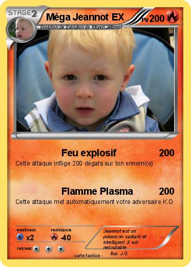 Pokemon Méga Jeannot EX