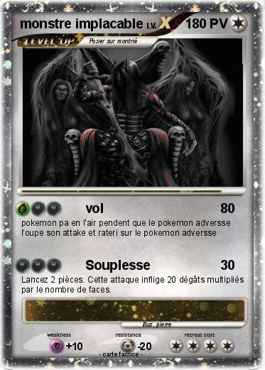 Pokemon monstre implacable